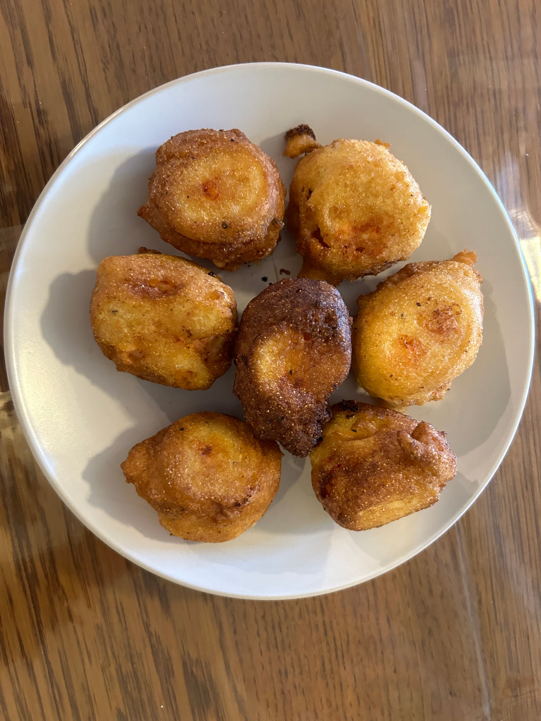 Maple-Infused Pimiento Cheese Hush Puppies