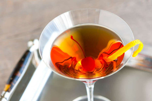 Wood's Smoked Maple Manhattan