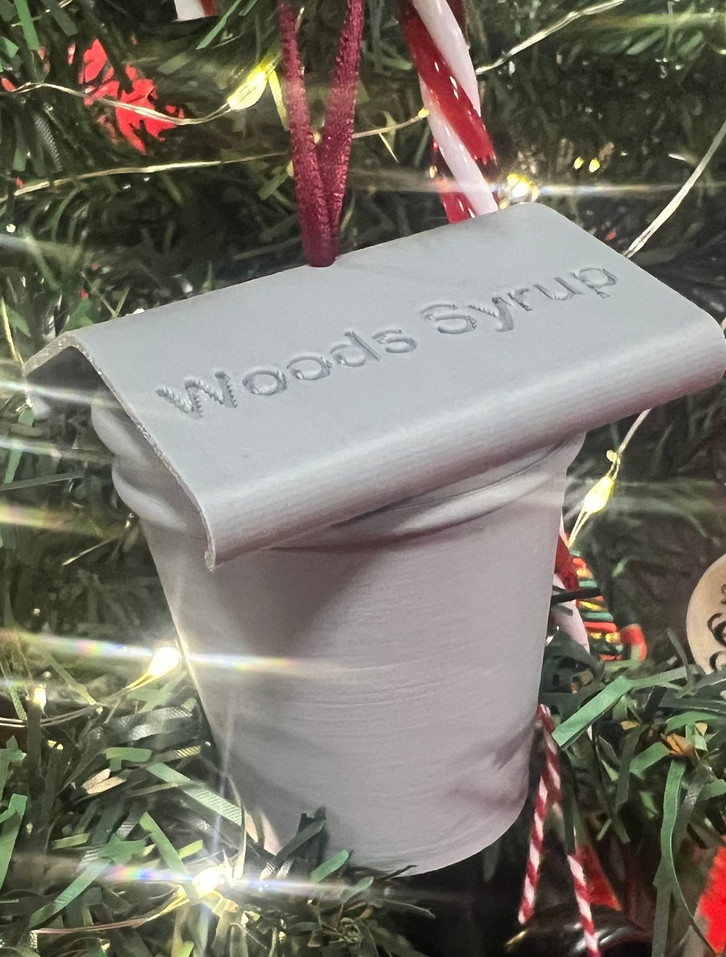 Wood's Sap Bucket Christmas Ornament: A Unique Holiday Keepsake